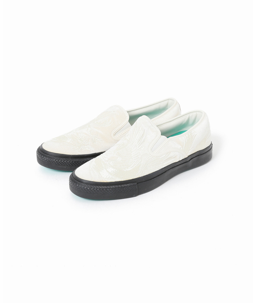 CONVERSE SKATEBOARDING（コンバーススケートボーディング）の「【Converse / コンバース】ＣＳ スリップオン ＳＫ シンペイウエノ ＋（スリッポン・メンズ・ホワイト・26cm/26.5cm/27cm/27.5cm/28cm）」の3枚目の写真