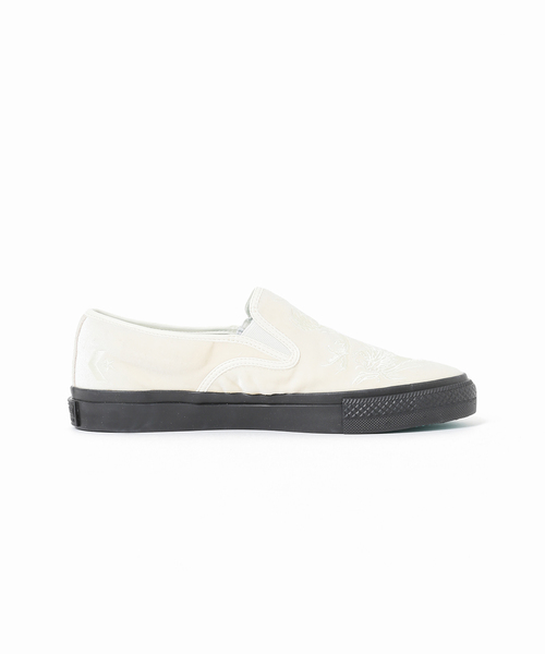 CONVERSE SKATEBOARDING（コンバーススケートボーディング）の「【Converse / コンバース】ＣＳ スリップオン ＳＫ シンペイウエノ ＋（スリッポン・メンズ・ホワイト・26cm/26.5cm/27cm/27.5cm/28cm）」の5枚目の写真