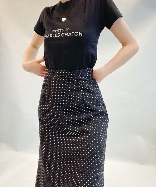 新品未使用✨◆CHARLES JOURDAN◆7万 仏 ジャガードロングスカート CHARLES JOURDAN（シャルル ジョルダン）】ミストラルジャガード