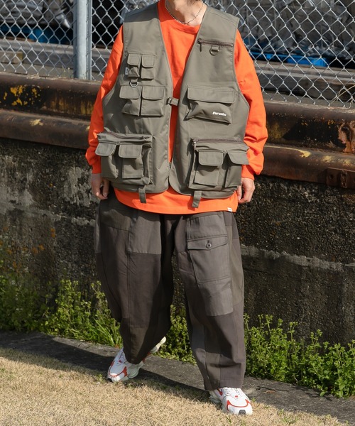 Perushu（ペルーシュ）の「パッチワークバルーンパンツ（その他パンツ