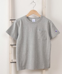 Champion（チャンピオン）の「【Champion/チャンピオン】ワンポイント キッズ半袖ポケ付Tシャツ/半袖カットソー/【100ｃｍ-160ｃｍ】（Tシャツ/カットソー・キッズ）」