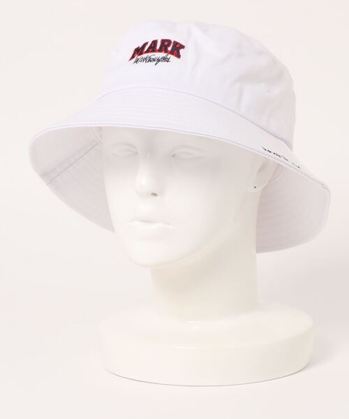 Mark Gonzales（マーク・ゴンザレス）の「【（What it isNt）ART BY MARKGONZALES / (ワットイットイズント) アートバイ マークゴンザレス 】 刺繍 バケット ハット / HAT（ハット・レディース・ホワイト/ブラック/ベージュ/ネイビー/ホワイト系その他/ブラック系その他/ベージュ系その他/ブルー系その他・FREE）」の12枚目の写真