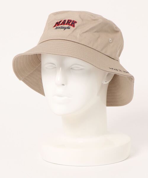 Mark Gonzales（マーク・ゴンザレス）の「【（What it isNt）ART BY MARKGONZALES / (ワットイットイズント) アートバイ マークゴンザレス 】 刺繍 バケット ハット / HAT（ハット・レディース・ホワイト/ブラック/ベージュ/ネイビー/ホワイト系その他/ブラック系その他/ベージュ系その他/ブルー系その他・FREE）」の10枚目の写真