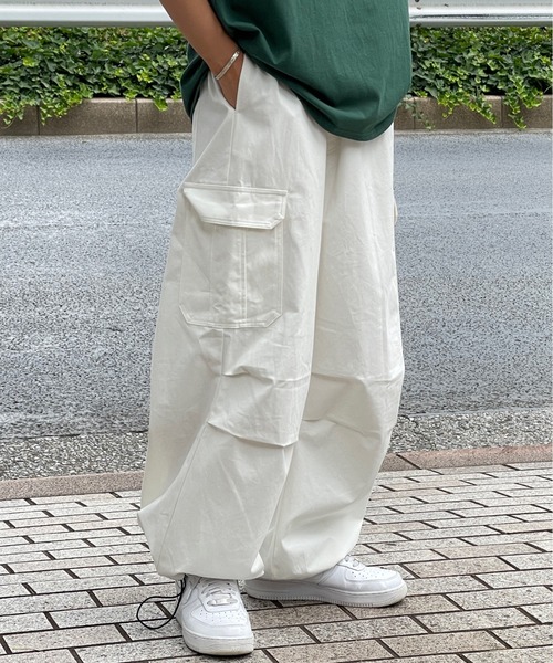 kutir（クティール）の「スノーカーゴパンツ（カーゴパンツ・メンズ・ホワイト/ブラック/カーキ/オレンジ・SMALL/MEDIUM/LARGE）」の7枚目の写真