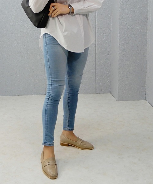 alala(アララ)の「コインローファー(ローファー・レディース・パイソン/ベージュ/キャメル/グリーン系その他/ベージュ系その他/ブラウン系その他/ブラック・LL/L/S/M)」の12枚目の写真