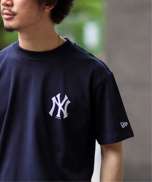 NEW ERA（ニューエラ）の「【NEW ERA / ニューエラ】 S/S Cotton Tシャツ2（Tシャツ/カットソー・メンズ・ホワイト/ブラック/ネイビー/ホワイト系その他・MEDIUM/LARGE）」の5枚目の写真