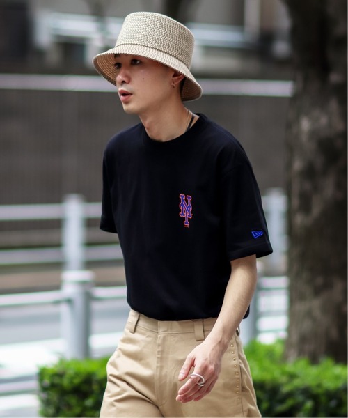 NEW ERA（ニューエラ）の「【NEW ERA / ニューエラ】 S/S Cotton Tシャツ2（Tシャツ/カットソー・メンズ・ホワイト/ブラック/ネイビー/ホワイト系その他・MEDIUM/LARGE）」の8枚目の写真