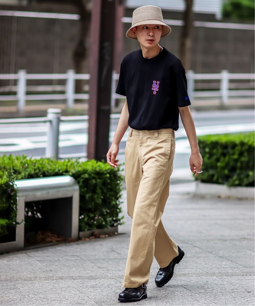 NEW ERA（ニューエラ）の「【NEW ERA / ニューエラ】 S/S Cotton Tシャツ2（Tシャツ/カットソー・メンズ・ホワイト/ブラック/ネイビー/ホワイト系その他・MEDIUM/LARGE）」の9枚目の写真