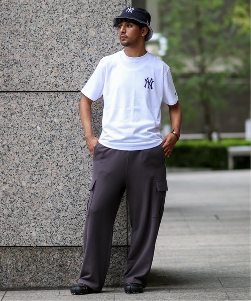 NEW ERA（ニューエラ）の「【NEW ERA / ニューエラ】 S/S Cotton Tシャツ2（Tシャツ/カットソー・メンズ・ホワイト/ブラック/ネイビー/ホワイト系その他・MEDIUM/LARGE）」の12枚目の写真