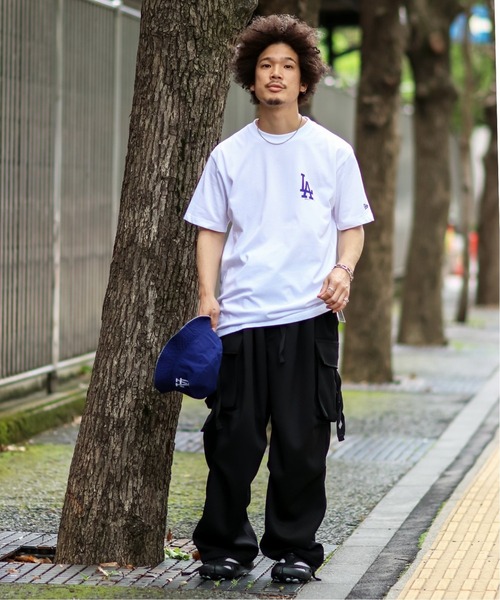 NEW ERA（ニューエラ）の「【NEW ERA / ニューエラ】 S/S Cotton Tシャツ2（Tシャツ/カットソー・メンズ・ホワイト/ブラック/ネイビー/ホワイト系その他・MEDIUM/LARGE）」の14枚目の写真