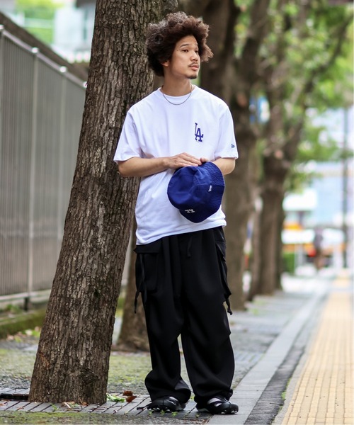 NEW ERA（ニューエラ）の「【NEW ERA / ニューエラ】 S/S Cotton Tシャツ2（Tシャツ/カットソー・メンズ・ホワイト/ブラック/ネイビー/ホワイト系その他・MEDIUM/LARGE）」の15枚目の写真