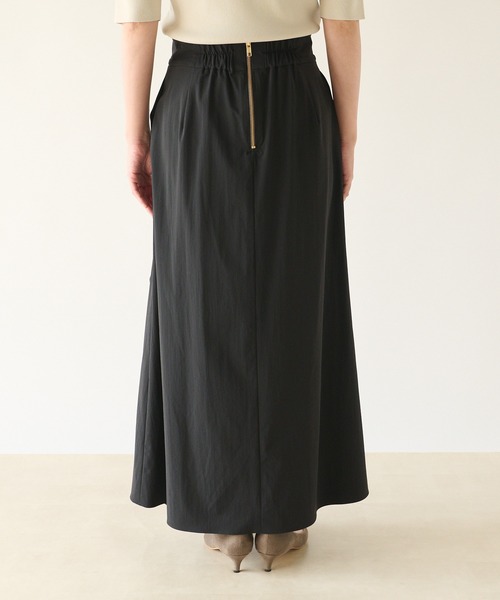 RIVE DROITE（リヴドロワ）の「ライトクロスフレアマキシスカート（スカート・レディース・ブラック/ベージュ・36/38）」の21枚目の写真