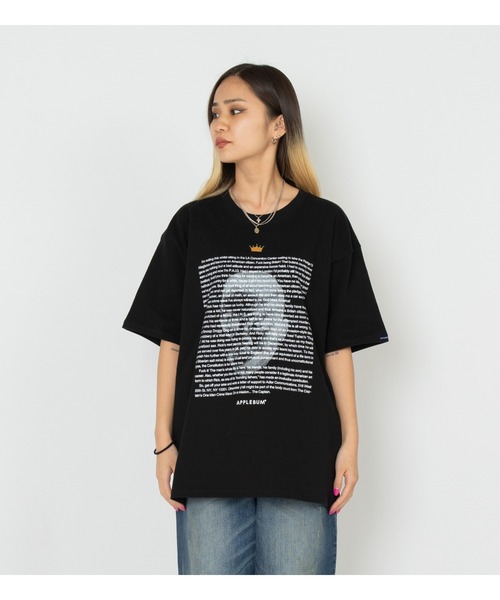 APPLEBUM（アップルバム）の「"Ruler's Back" T-Shirt（Tシャツ/カットソー・メンズ・ブラック/ホワイト・LARGE/MEDIUM/X-LARGE/XX-LARGE）」の21枚目の写真