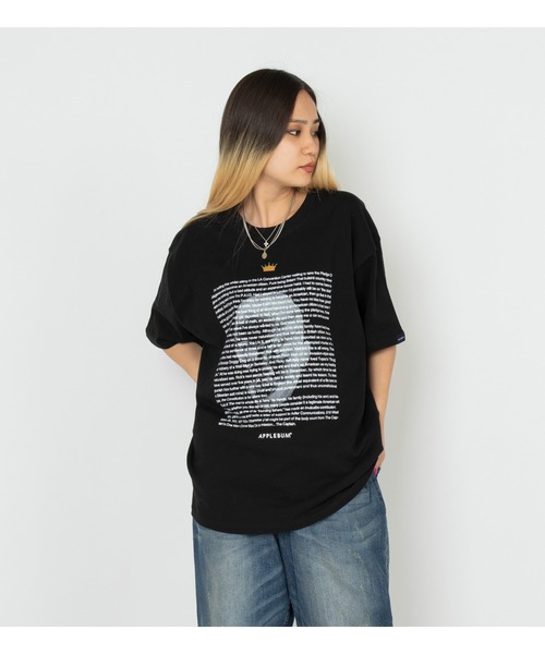 APPLEBUM（アップルバム）の「"Ruler's Back" T-Shirt（Tシャツ/カットソー・メンズ・ブラック/ホワイト・LARGE/MEDIUM/X-LARGE/XX-LARGE）」の5枚目の写真