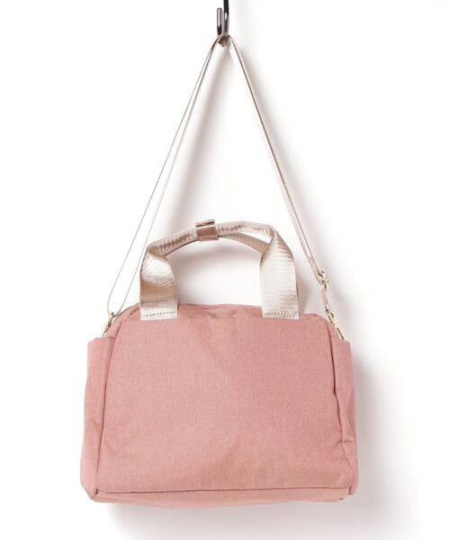 anello(アネロ)の「anello GRANDE/ アネロ グランデ 2WAY ボストンバッグGL 多収納 10ポケット ミニ ボストンバッグ / GT-T0472(ボストンバッグ・レディース・ライトグレー/ブラック/ベージュ/ネイビー/ピンク・ONESIZE)」の8枚目の写真