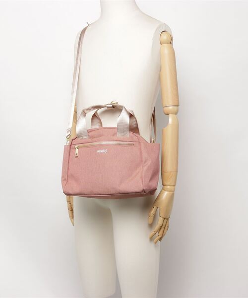 anello(アネロ)の「anello GRANDE/ アネロ グランデ 2WAY ボストンバッグGL 多収納 10ポケット ミニ ボストンバッグ / GT-T0472(ボストンバッグ・レディース・ライトグレー/ブラック/ベージュ/ネイビー/ピンク・ONESIZE)」の14枚目の写真