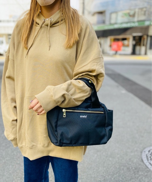 anello(アネロ)の「anello GRANDE/ アネロ グランデ 2WAY ボストンバッグGL 多収納 10ポケット ミニ ボストンバッグ / GT-T0472(ボストンバッグ・レディース・ライトグレー/ブラック/ベージュ/ネイビー/ピンク・ONESIZE)」の2枚目の写真