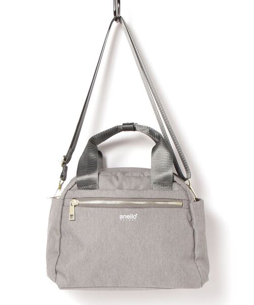 anello(アネロ)の「anello GRANDE/ アネロ グランデ 2WAY ボストンバッグGL 多収納 10ポケット ミニ ボストンバッグ / GT-T0472(ボストンバッグ・レディース・ライトグレー/ブラック/ベージュ/ネイビー/ピンク・ONESIZE)」の15枚目の写真