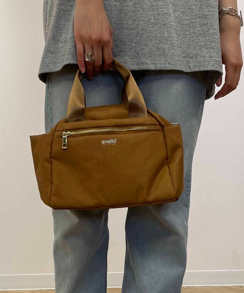 anello(アネロ)の「anello GRANDE/ アネロ グランデ 2WAY ボストンバッグGL 多収納 10ポケット ミニ ボストンバッグ / GT-T0472(ボストンバッグ・レディース・ライトグレー/ブラック/ベージュ/ネイビー/ピンク・ONESIZE)」の18枚目の写真