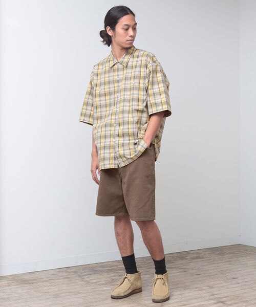 BEAMS（ビームス）の「BEAMS / 1プリーツ ワイドシルエット カラーショーツ（その他パンツ・メンズ・オリーブ/レッド系その他6・X-LARGE/MEDIUM/LARGE/SMALL）」の6枚目の写真