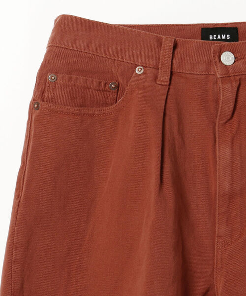 BEAMS（ビームス）の「BEAMS / 1プリーツ ワイドシルエット カラーショーツ（その他パンツ・メンズ・オリーブ/レッド系その他6・X-LARGE/MEDIUM/LARGE/SMALL）」の13枚目の写真