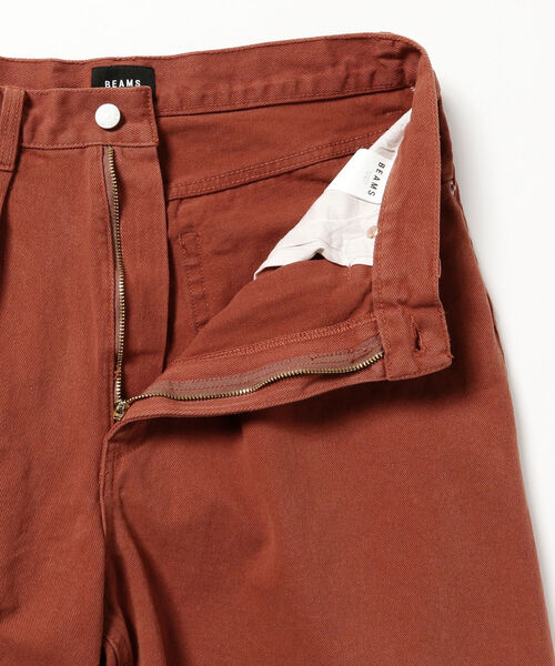 BEAMS（ビームス）の「BEAMS / 1プリーツ ワイドシルエット カラーショーツ（その他パンツ・メンズ・オリーブ/レッド系その他6・X-LARGE/MEDIUM/LARGE/SMALL）」の14枚目の写真