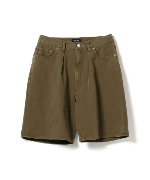 BEAMS（ビームス）の「BEAMS / 1プリーツ ワイドシルエット カラーショーツ（その他パンツ・メンズ・オリーブ/レッド系その他6・X-LARGE/MEDIUM/LARGE/SMALL）」の17枚目の写真