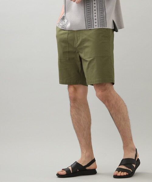 THE SHOP TK （ザ ショップ ティーケー ）の「◆ベイカーハーフパンツ（その他パンツ・メンズ・カーキ/ベージュ/ブラック・02/03/04）」の3枚目の写真