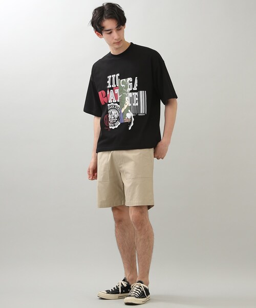 THE SHOP TK （ザ ショップ ティーケー ）の「◆ベイカーハーフパンツ（その他パンツ・メンズ・カーキ/ベージュ/ブラック・02/03/04）」の14枚目の写真