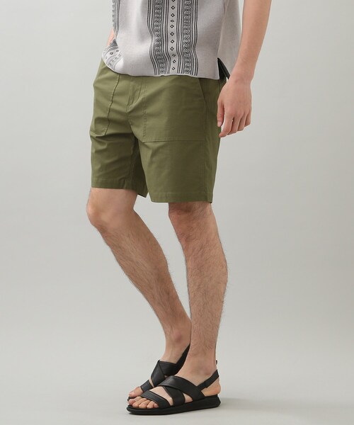 THE SHOP TK （ザ ショップ ティーケー ）の「◆ベイカーハーフパンツ（その他パンツ・メンズ・カーキ/ベージュ/ブラック・02/03/04）」の18枚目の写真