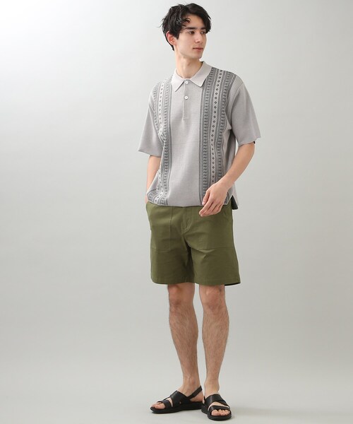 THE SHOP TK （ザ ショップ ティーケー ）の「◆ベイカーハーフパンツ（その他パンツ・メンズ・カーキ/ベージュ/ブラック・02/03/04）」の15枚目の写真