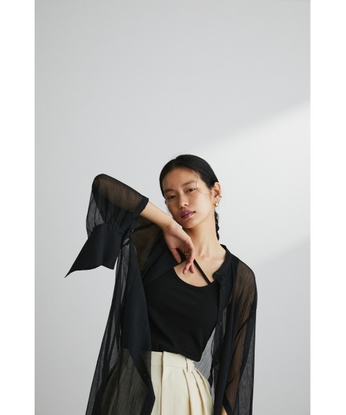 STUDIOUS - スタイルミキサー　stylemixer 　フラップロングシャツ STYLEMIXER（スタイルミキサー）の「フラップデザインシャツ