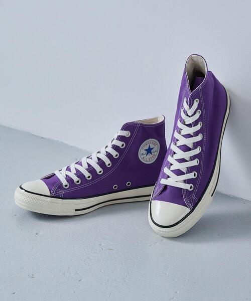 CONVERSE(コンバース)の「< CONVERSE >オールスター US COL ハイカット スニーカー(スニーカー・レディース・パープル・22.5cm/23cm/24cm/24.5cm/23.5cm/25cm)」の2枚目の写真