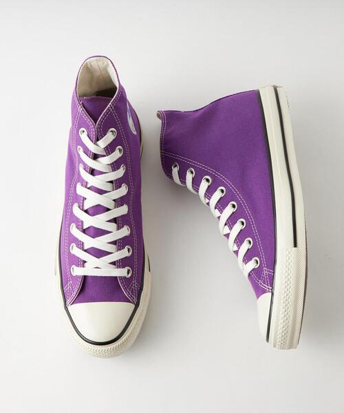 CONVERSE(コンバース)の「< CONVERSE >オールスター US COL ハイカット スニーカー(スニーカー・レディース・パープル・22.5cm/23cm/24cm/24.5cm/23.5cm/25cm)」の3枚目の写真