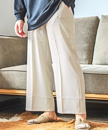 LUXSTYLE | ワイドテーパードパンツ(スラックス)