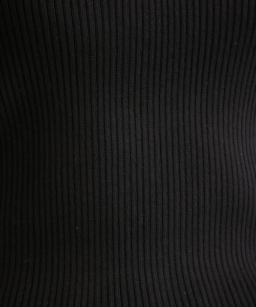 COLLAGE GALLARDAGALANTE(コラージュガリャルダガランテ)の「【OT】ヘルシーさをUPさせる/ニットタンク/手洗い可(タンクトップ・レディース・ブラック/ベージュ/パープル・FREE)」の11枚目の写真