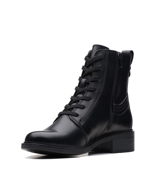 Clarks(クラークス)の「Maye step / メイステップ(ブラックレザー)(ブーツ・レディース・ブラック・UK5/UK6/UK4/UK3/UK3.5/UK4.5/UK5.5)」の7枚目の写真