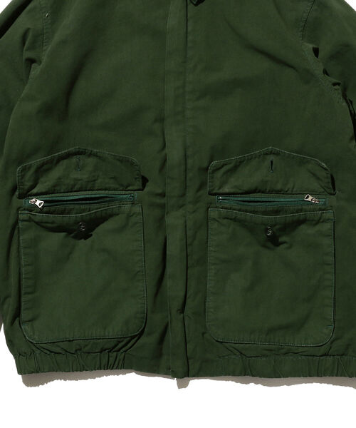 BEAMS PLUS / ハイカウント ウェザークロス ジッパー ブルゾン