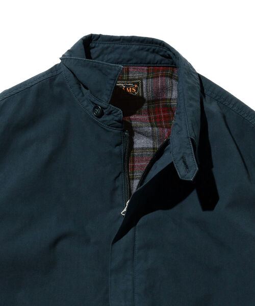 BEAMS PLUS / ハイカウント ウェザークロス ジッパー ブルゾン