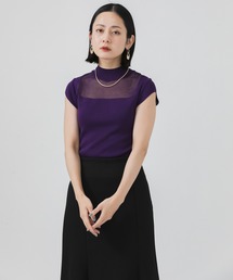 Paradise Picnic | TE VALT シアーニットプルオーバー(ニット/セーター)