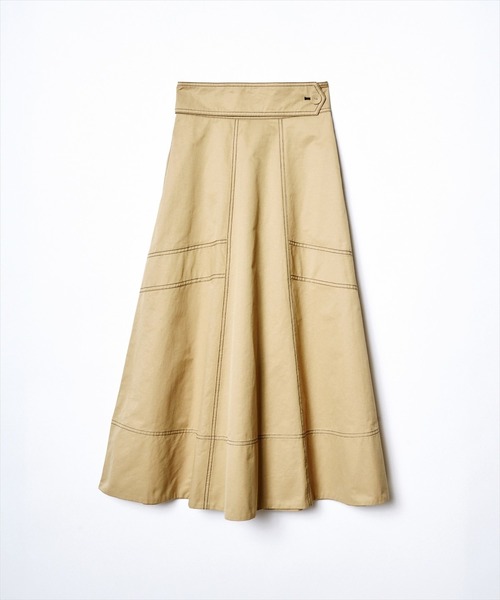 REDYAZEL(レディアゼル)の「ハイウエストサイドボタンフレアスカート(スカート・レディース・ブルー/オフホワイト/ベージュ/ネイビー・SMALL/MEDIUM)」の20枚目の写真