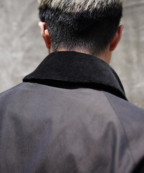 Barbour(バブアー)の「BARBOUR (バブアー) 別注TRANSPORT JACKET /トランスポートジャケット(ブルゾン・メンズ・ブラック/セージグリーン・36/38/40/42)」の13枚目の写真