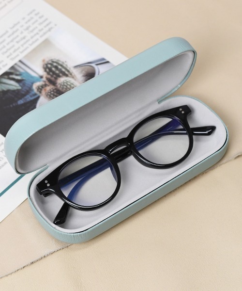 Fun & Daily（ファンアンドデイリー）の「F&D : スモーキーカラーグラスケース（メガネ・レディース・グレー/ブルー/パープル・FREE）」の8枚目の写真