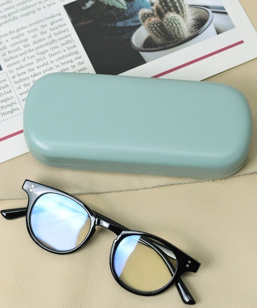 Fun & Daily（ファンアンドデイリー）の「F&D : スモーキーカラーグラスケース（メガネ・レディース・グレー/ブルー/パープル・FREE）」の7枚目の写真