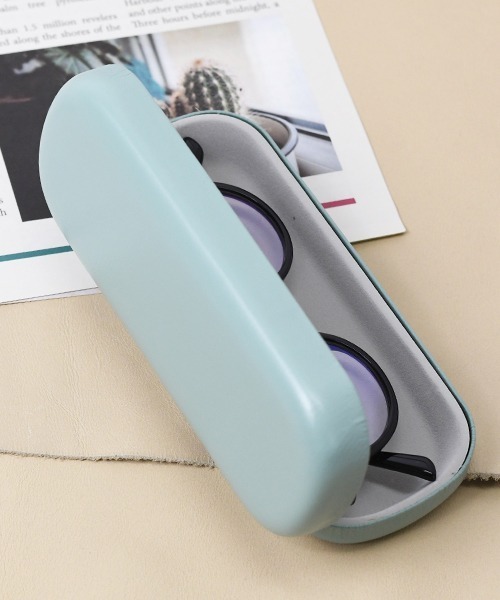 Fun & Daily（ファンアンドデイリー）の「F&D : スモーキーカラーグラスケース（メガネ・レディース・グレー/ブルー/パープル・FREE）」の6枚目の写真