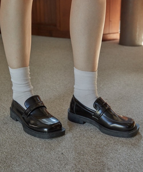 ACYM(アシーム)の「Volume square ローファー(ローファー・レディース・ブラック・SMALL/MEDIUM/LARGE)」の15枚目の写真