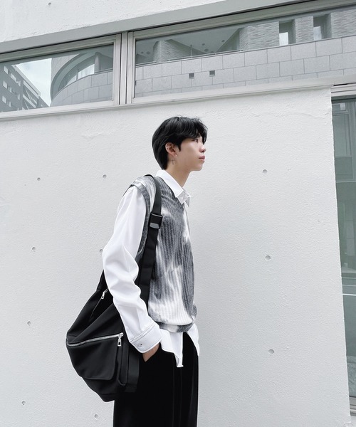 Figments（フィグメンツ）の「ステッチシャツ（シャツ/ブラウス・レディース・ホワイト/ブラック・FREE）」の14枚目の写真