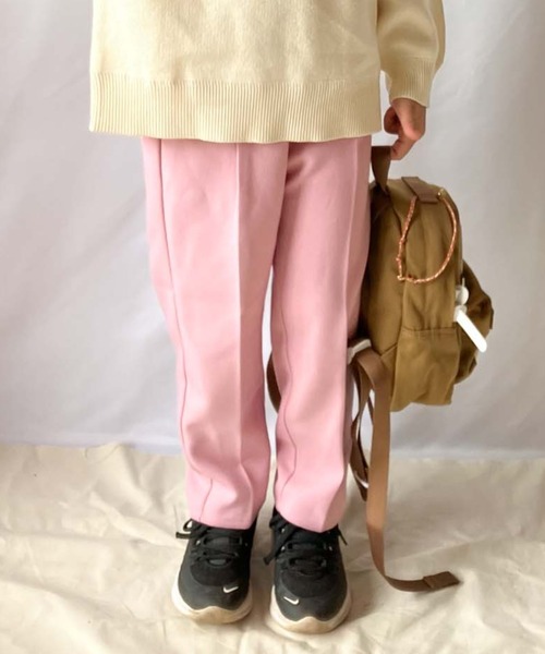CIAOPANIC TYPY（チャオパニックティピー）の「【KIDS】テックウールセンタープレスパンツ（スラックス・キッズ・ブルー/ピンク・S/XL/L/M/XXL）」の13枚目の写真