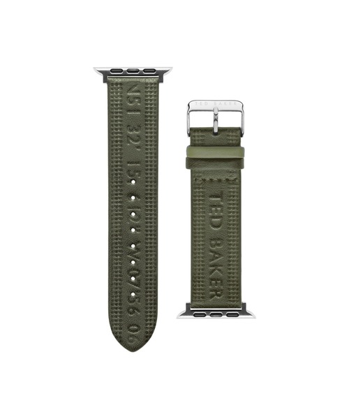 Ted Baker（テッドベーカー）の「TED BAKER/テッドベーカー APPLE WATCH STRAPS 替えベルトTEA-BKS42F129 メンズ（アナログ腕時計・メンズ・グレー・FREE）」の4枚目の写真