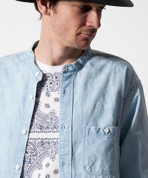 MONKEY TIME（モンキータイム）の「＜monkey time＞ ∴ 4.5oz/DNM BAND L/SHT/シャツ ◆（シャツ/ブラウス・メンズ・その他1/その他2・SMALL/MEDIUM/LARGE）」の5枚目の写真